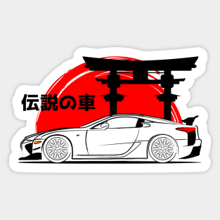 V10 JDM Supercar Art Sticker